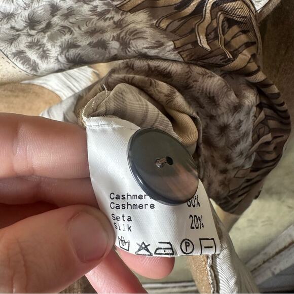 Rani Arabella Cashmere Equestrian Cardigan and Tank 2 Piece Set Size Small - Picture 9 of 14